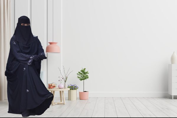 Butterfly Stone Abaya - Image 2