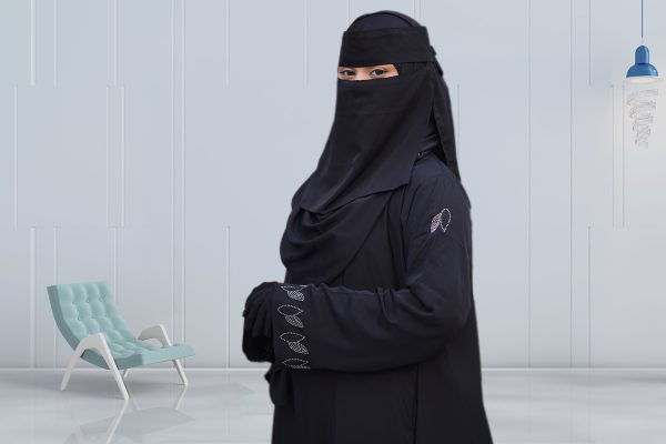 Butterfly Stone Abaya - Image 3